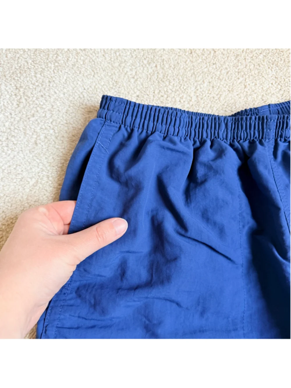 Patagonia Baggies Nylon Swim Trunks Men's Size Small Blue Summer Beach Pool